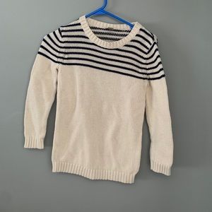 Three quarter sleeve sweater